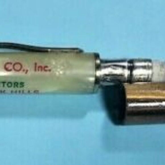 Vintage Sinclair Gasoline Mechanical Pencil, Puritan Oil Co., Rapid City, SD - Picture 2 of 4